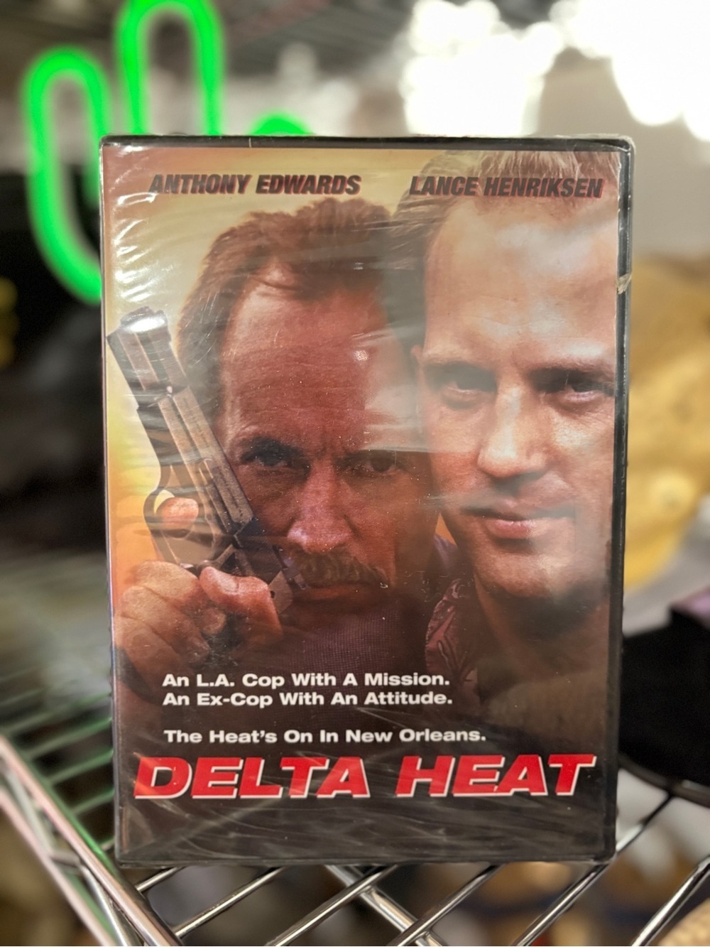 Delta Heat (DVD, 1999) Rare OOP Cult Action - Anthony Edwards, Lance Henriksen